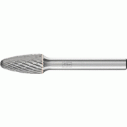 Fraise sur tige RBF D. 10 mm L. Tête 20 mm D. De la tige 6mm carbure engrènement 3 PLUS PFERD Fraise sur tige RBF D. 10 mm L. Tête 20 mm D. De la tige 6mm carbure engrènement 3 PLUS PFERD