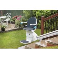 Monte escalier extérieur droit 1000 résistant aux intempéries