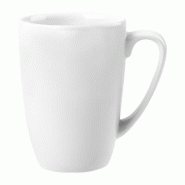 Mugs White 340ml (Lot de 12) - CHURCHILL - blanc porcelaine 5034414363692
