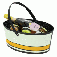 Panier carton ovale Vogue 36x25 - Panier carton ovale Vogue 36x25 -