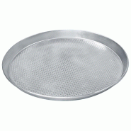 Plaque ronde pour pizzas ø 280 mm en aluminium, perforé ø 3 mm - VIRTUS - 0615402448864 Plaque ronde pour pizzas ø 280 mm en aluminium, perforé ø 3 mm - VIRTUS - 0615402448864