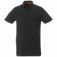 Polo boutonné manches courtes homme Atkinson 38104990 - tissu extensible et double piqué 200g/m² Polo boutonné manches courtes homme Atkinson 38104990 - tissu extensible et double piqué 200g/m²