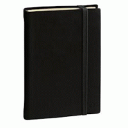 Quo Vadis - Carnet de notes - Silk - Noir - Pages Lignées - 10x15 cm - Papier Clairefontaine ivoire - Fabrication française - bleu 2371193Q Quo Vadis - Carnet de notes - Silk - Noir - Pages Lignées - 10x15 cm - Papier Clairefontaine ivoire - Fabrication française - bleu 2371193Q