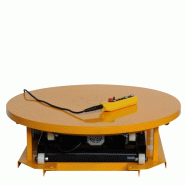 Table élévatrice électrique plateau tournant Table élévatrice électrique plateau tournant