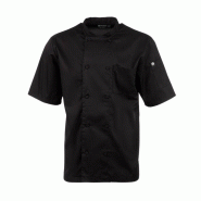 Veste de cuisine mixte Cool Vent Chef Works Montreal noire M - M 0615402424608