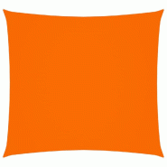 VidaXL Voile de parasol tissu oxford carré 4x4 m orange Modèle Patio Chi Plus - orange 135689
