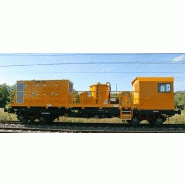 Wagon laveur de rail haute pression