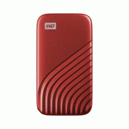 Western Digital My Passport 1 To USB Type-C 3.2 Gen 2 (3.1 Gen 2) Rouge
