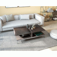 Aris Table basse double dinette Aris Table basse double dinette