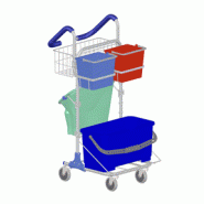 Chariot complet de lavage - mop box 600575