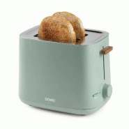DOMO grille-pains 2 fentes 1000w vert DO973T - vert 5411397170347