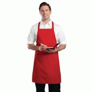 Tablier Bavette Chef Works Rouge - Chef Works - rouge 0698142385088 Tablier Bavette Chef Works Rouge - Chef Works - rouge 0698142385088