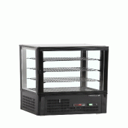 Tefcold Vitrine réfrigérée pour comptoir  UPD80-BLACK - 16064