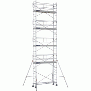Échafaudage roulant acier ROLLSTAR 295 - Hauteur de travail : 11,20 m - DUARIB - 8330092 Échafaudage roulant acier ROLLSTAR 295 - Hauteur de travail : 11,20 m - DUARIB - 8330092