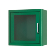 Armoire interieure en metal pour dae avec alarme, couleur vert