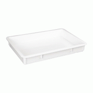Bac à pâtons en polypropylène - 455 x 650 x 85 mm - VOGUE - 0615402036023
