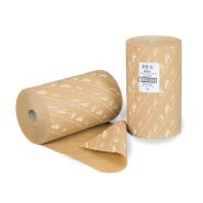 Bobine mousseline brune 33cm - 7 kg - papier kraft brun pour emballage pains et viennoiseries