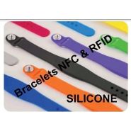Bracelet RFID NFC - Tag NFC et porte-clé pour authentification et accès Bracelet RFID NFC - Tag NFC et porte-clé pour authentification et accès