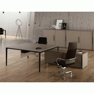 Bureau de direction Alplus sur crédence Bureau de direction Alplus sur crédence