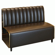 Canapé deux places 360Home, mobilier de restauration, café, bar, restaurant, hôtel, chaise 120 x 60 x 90 cm (Y-02) marron - marron matière synthé Canapé deux places 360Home, mobilier de restauration, café, bar, restaurant, hôtel, chaise 120 x 60 x 90 cm (Y-02) marron - marron matière synthé