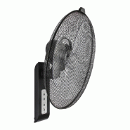 Casafan Ventilateur mural Greyhound AZ avec télécommande Gris / Argent / Titan 54 - gris plastique 15915