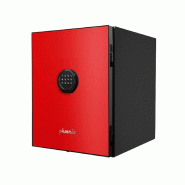 Coffre fort de Luxe avec panneau de porte rouge et serrure électronique - PHOENIX SPECTRUM LS6001ER