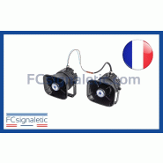 Combiné haut-parleur et sirène duo mp5 12v multitonalités police, gendarmerie, sna, hilo standby mercura - référence 26905-00 Combiné haut-parleur et sirène duo mp5 12v multitonalités police, gendarmerie, sna, hilo standby mercura - référence 26905-00