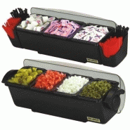 Distributeur pour aliments avec poignees dome san jamar_0