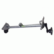 Essieu pour voitures 500kg - eab 1417 - voie 1680mm