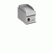 Friteuse à gaz 40 cm Plaque lisse en acier rectifiée Plateau en acier MFTG74TL NEO700 ROMAGSA - MFTG74TL