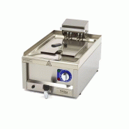 Friteuse professionnelle 10 L ECO - 400V - avec robinet de vidange, inox – Maxima