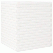 Helloshop26 - Jardinière bac lit surélevé plantes fleurs terrasse jardin 60 x 60 x 68,5 cm bois de pin massif blanc 02_0037727 - 3000214276830 Helloshop26 - Jardinière bac lit surélevé plantes fleurs terrasse jardin 60 x 60 x 68,5 cm bois de pin massif blanc 02_0037727 - 3000214276830