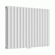 Helloshop26 - Radiateur à panneaux design double 1180 watts acier 60 x 90 cm blanc 03_0010479 - blanc acier 3000225242138