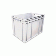 ITALCONCEPT L2G Bac Gerbable Blanc Parois Et Fond Pleins, 410 x 600 x 400mm - 3616350033147