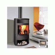 POÊLE À BOIS 18KW SORTIE VERTICALE ANTHRACITE MILAN - THECA - 6500800 POÊLE À BOIS 18KW SORTIE VERTICALE ANTHRACITE MILAN - THECA - 6500800