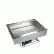Tefcold Cuve inox de refroidissement 2 x GN 1/1, 250 W, 220 V - MONO - 16394
