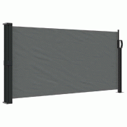 VidaXL Store latéral rétractable Anthracite 100 x 500 cm Modèle Solis Luna - 4004398