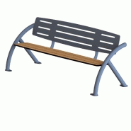 Banc public en bois buton industries bc 172 cm Banc public en bois buton industries bc 172 cm