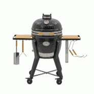 Barbecue Kamado Monolith TWO.66 noir avec chariot | Planet Outdoor