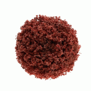Boule végétale automne lie de vin Ø10cm