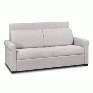 CANAPÉ LIT 3 PLACES EXPRESS LATTES RENATONISI TÊTE DE LIT INTÉGRÉE VELOURS GRIS SILVER CANAPÉ LIT 3 PLACES EXPRESS LATTES RENATONISI TÊTE DE LIT INTÉGRÉE VELOURS GRIS SILVER