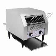 Cuistance Toaster convoyeur professionnel 370 mm – Vitesse et thermostat réglables - gris inox CT2 Cuistance Toaster convoyeur professionnel 370 mm – Vitesse et thermostat réglables - gris inox CT2