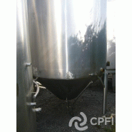 Cuve Pierre Guerin 4000 L - Double paroi - Non agitée/Non isolée - 1971 - Réf. CUV007 Cuve Pierre Guerin 4000 L - Double paroi - Non agitée/Non isolée - 1971 - Réf. CUV007