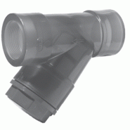 Filtre à tamis PVC transparent taraudé EPDM D 3/8" - maille de 1,5 mm - PN 10 - Référence 31RVFTBE