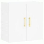 Helloshop26 - Armoire murale rangement pratique et décoratif 60 x 31 x 60 cm en bois d'ingénierie blanc 02_0048791 - blanc Bois massif 3000235476332
