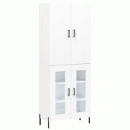 Helloshop26 - Buffet bahut commode armoire meuble de rangement organisateur cuisine salle de séjour salon haut 69,5 x 34 x 180 cm 02_0032662 - 300021 Helloshop26 - Buffet bahut commode armoire meuble de rangement organisateur cuisine salle de séjour salon haut 69,5 x 34 x 180 cm 02_0032662 - 300021