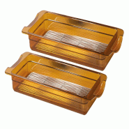 ITALCONCEPT Lot de 2 bacs haute température pour coffre de conservation small CASSELIN - 3611630119405