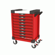 KS Tools Servante ULTIMATE rouge, 9 tiroirs - 4042146376621