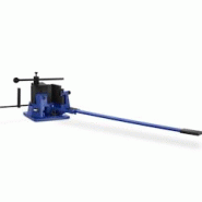 MSW - MSW Cintreuse Plieuse Presse À Cintrer Manuelle MSW-UB100 (120°, 23 kg/mm2, Cintrage À Froid Et À Chaud, Acier Plat, Rond, Carré, - 4250928