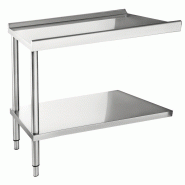 Table d&rsquo;entrée ou de sortie  pour lave-vaisselle 1200 mm - casselin